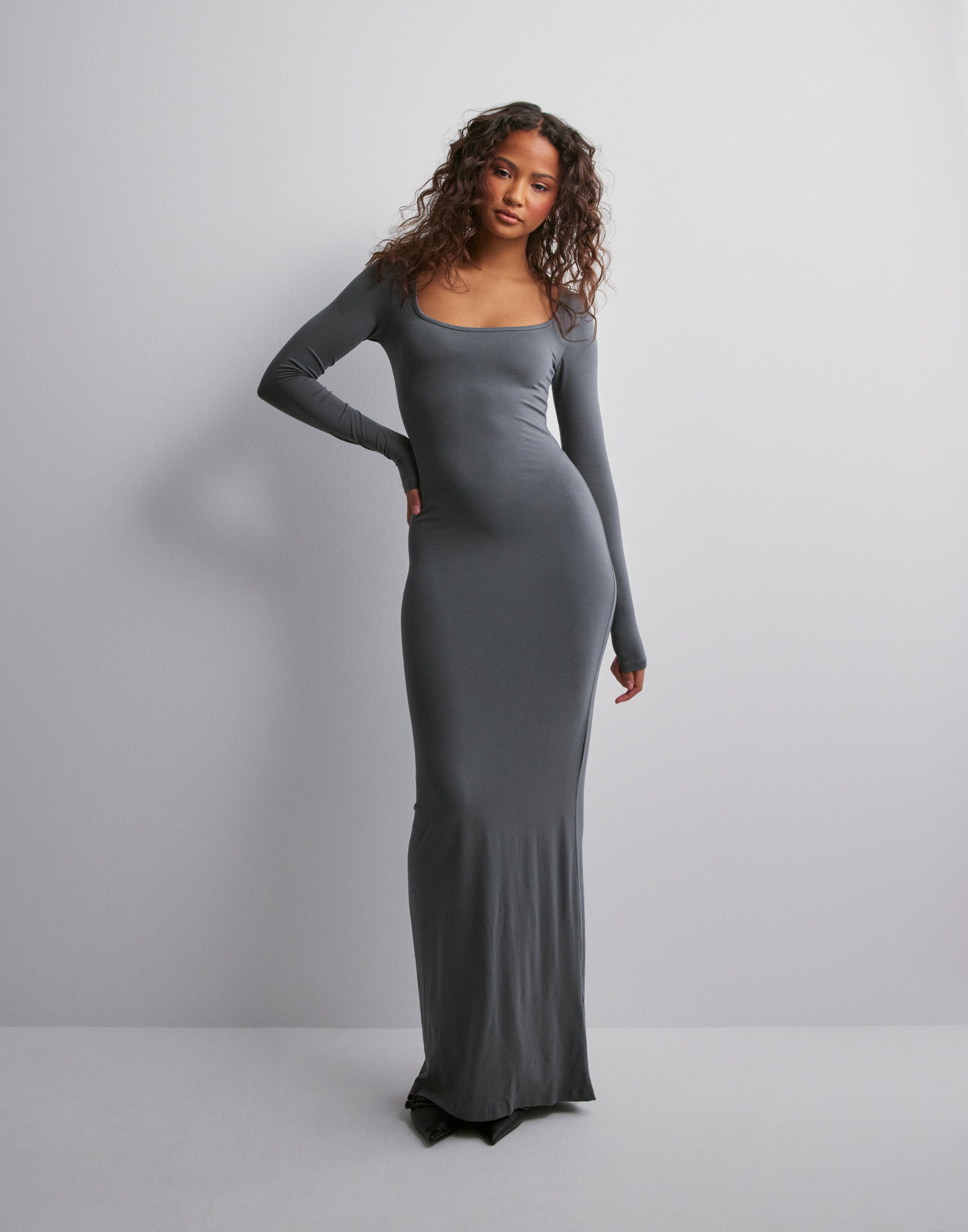sachin and babi light blue dress Buy Nelly Slim Long Sleeve Dress - Dark Grey