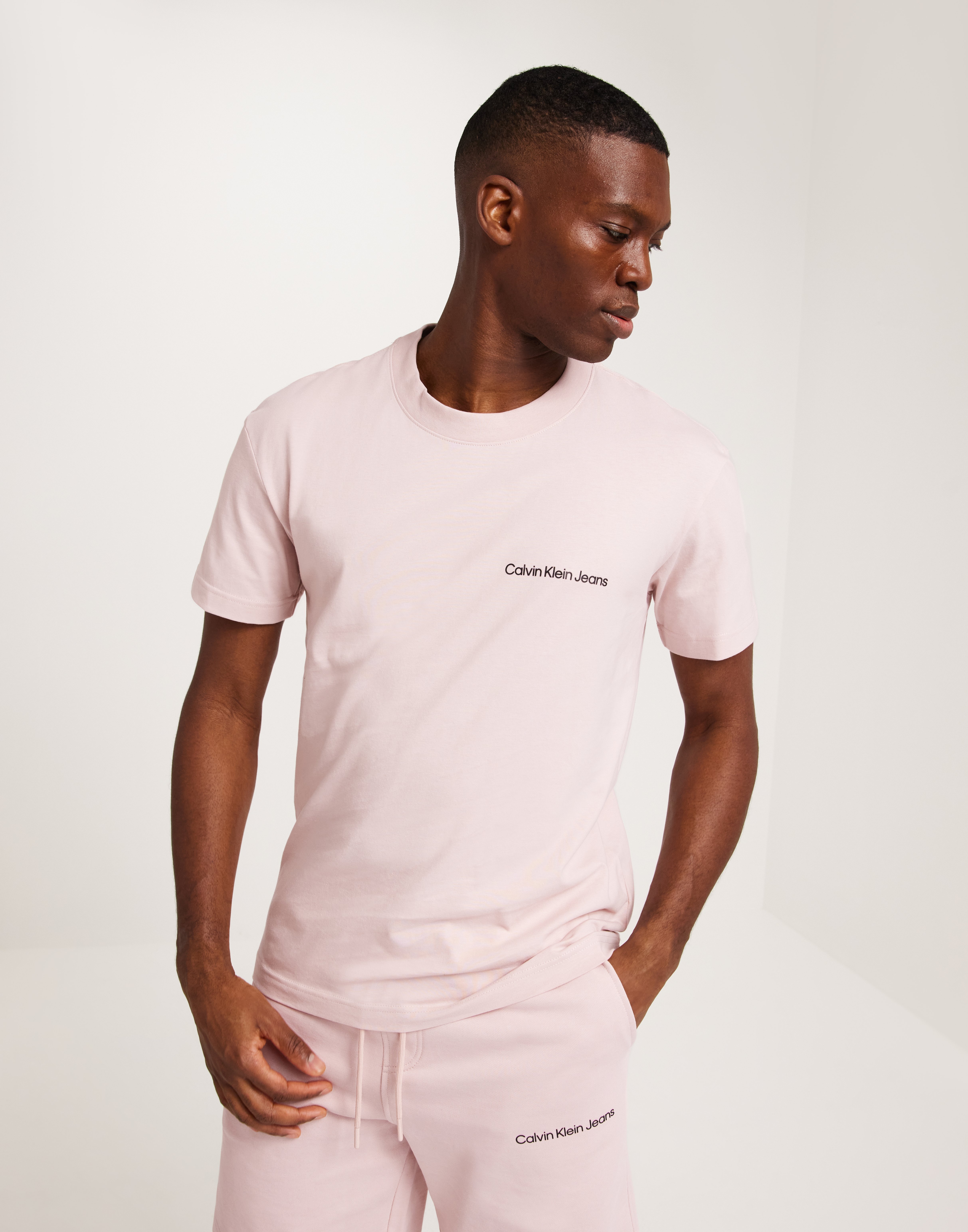 Buy Calvin Klein Jeans INSTITUTIONAL TEE Sepia Rose NLYMAN