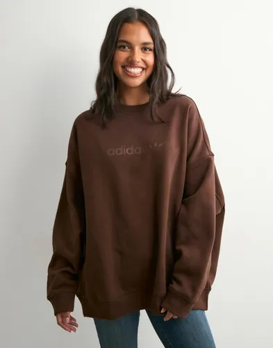 Adidas Originals - Brun - Ess Lin Crew