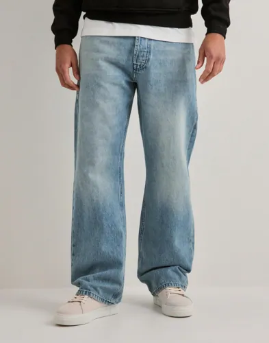 Diesel D-Eeper loose fit jeans i blå denim