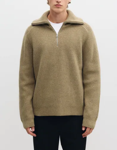 Samsøe Samsøe Sarick Turtleneck 11250 Half zip Brun