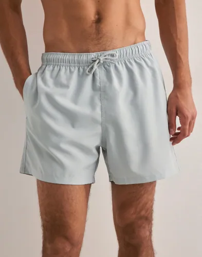 Gråa badshorts från Björn Borg med resårmidja