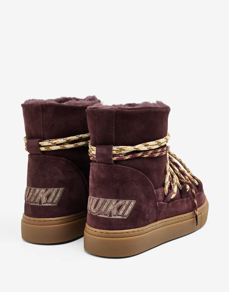 INUIKII Suede Double Tie kängor & boots dam – bild 3