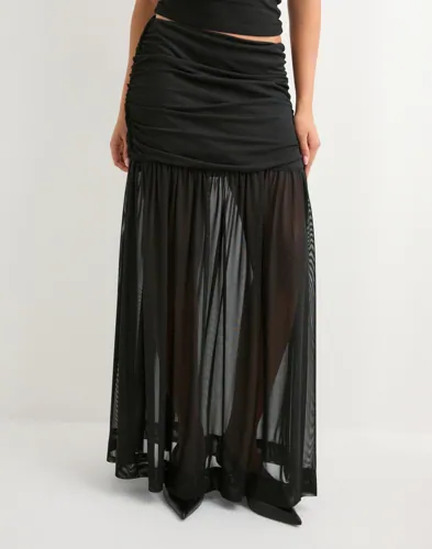 Neo Noir - Sort - Mori Layered Skirt