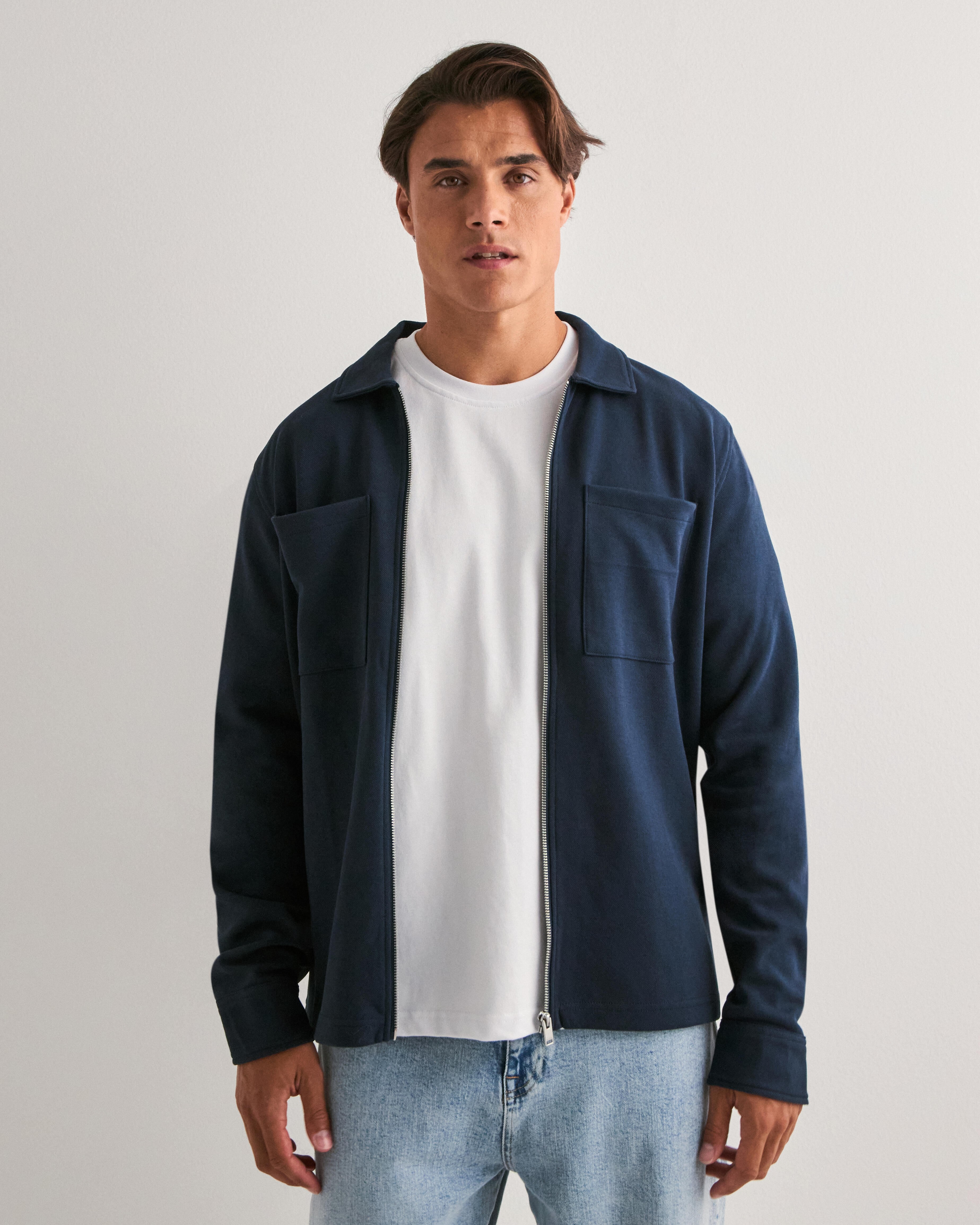 SELECTED HOMME Slhjackie Sweat Zip Jacket Noos - Veste Zippée Sweatshirt Homme