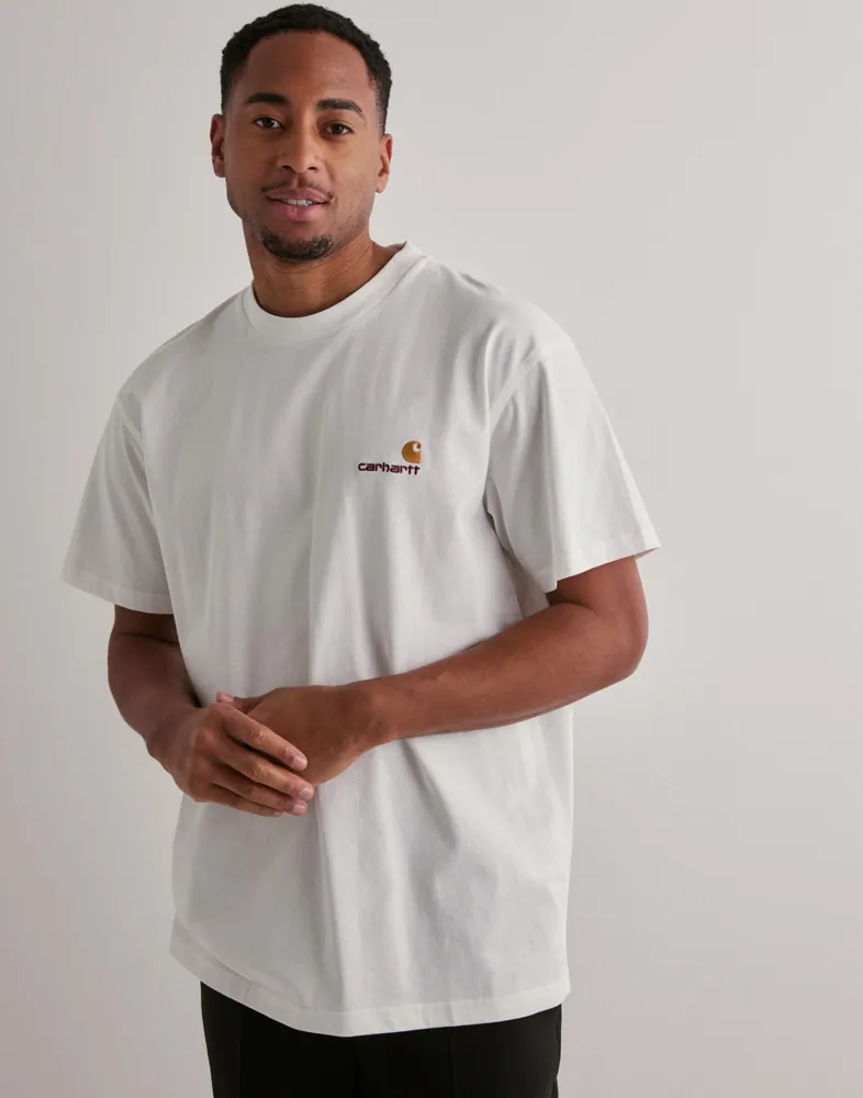 S/S American Script T-Shirt T-shirts med tryck