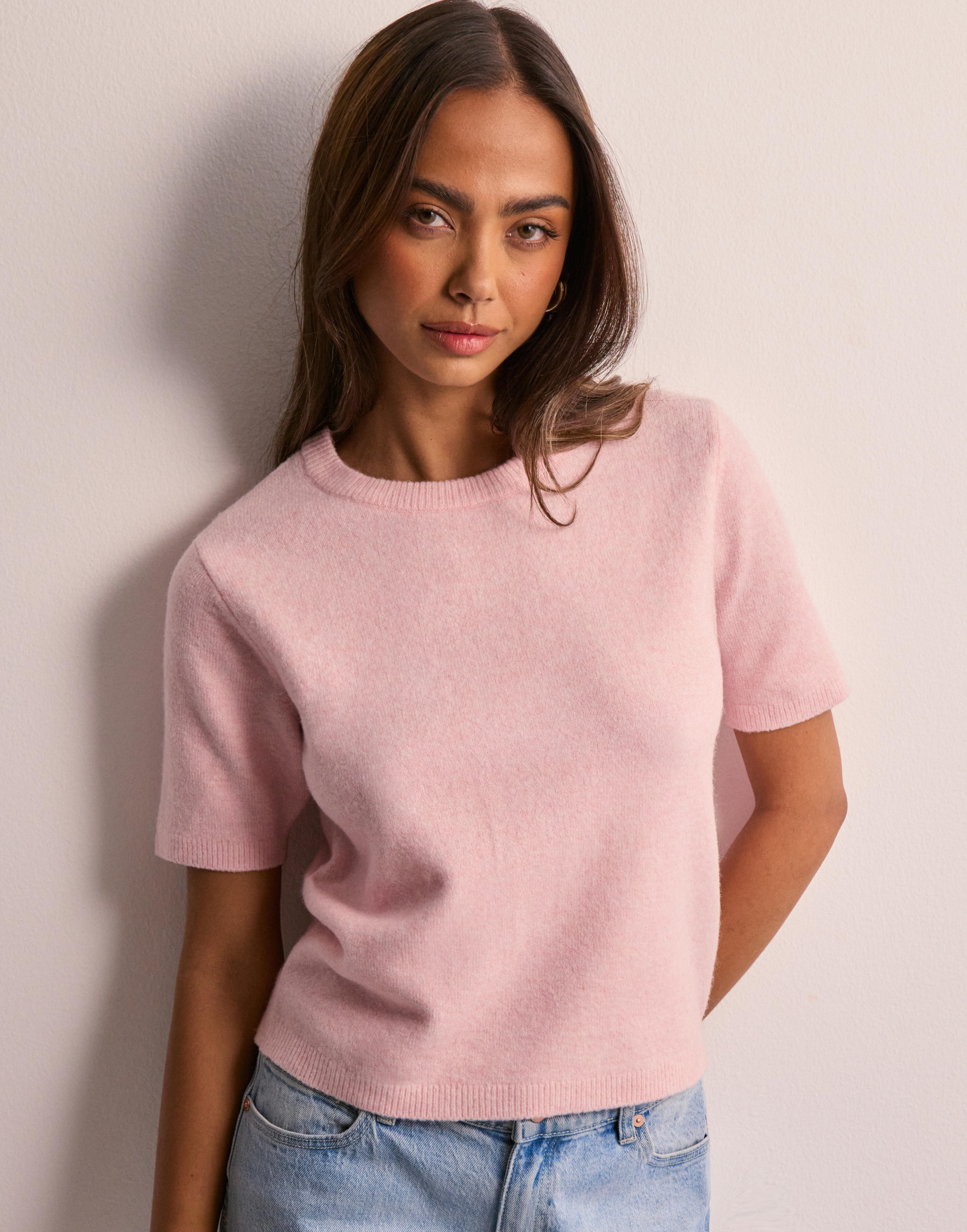 Short Sleeve Knit Top