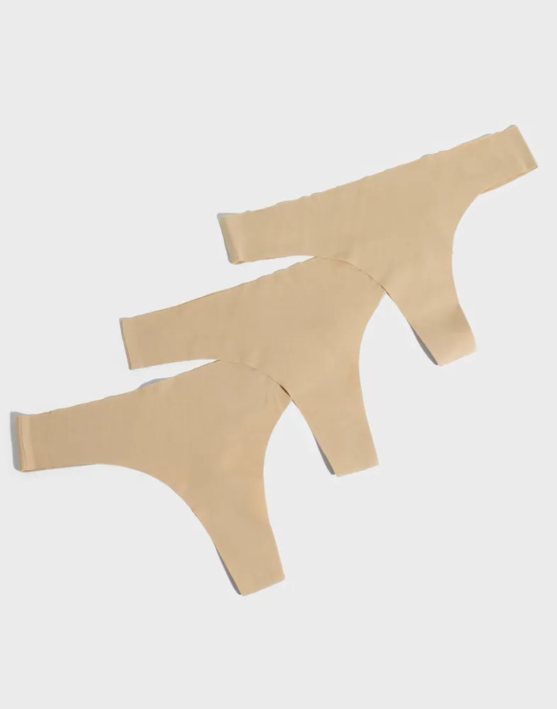 Pcnamee Thong 3-Pack Noos