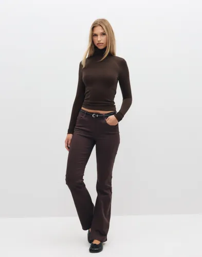 ONLY Onlglamour L/S Roll-Neck Top Jrs No långärmade t-shirt dam – bild 2