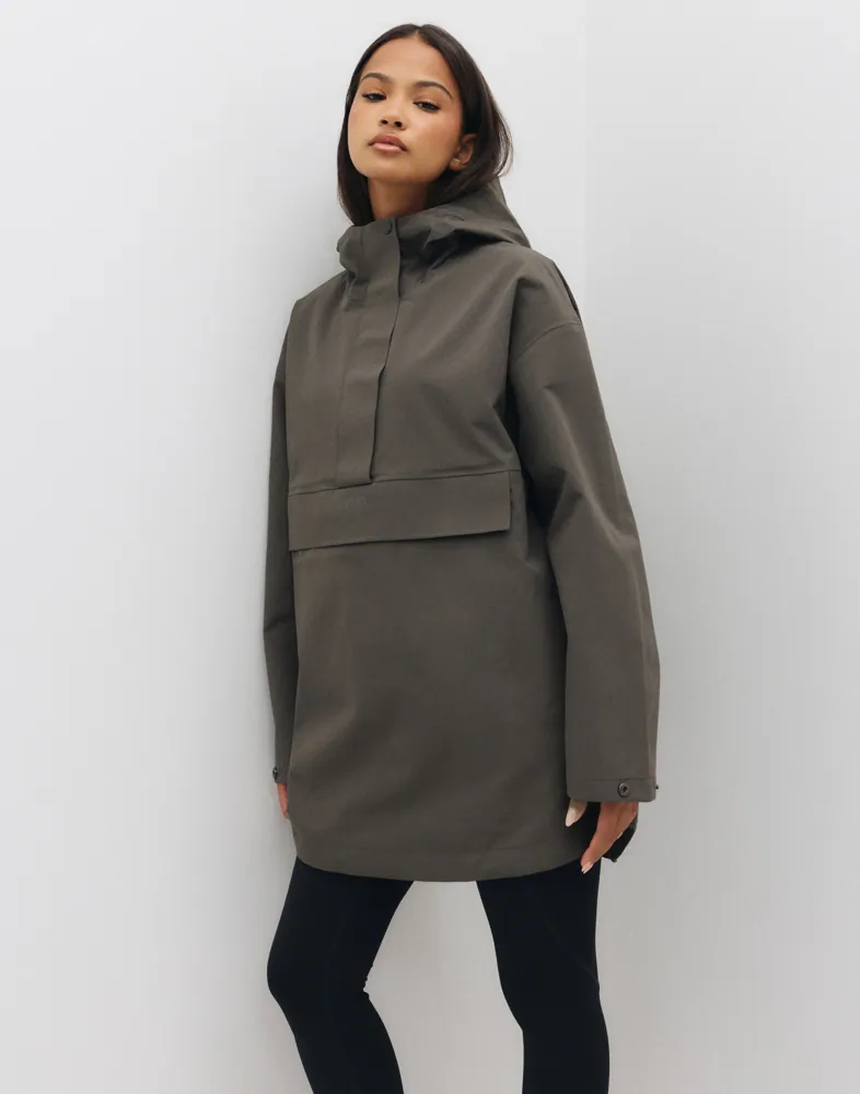 Aimn Waterproof Oversized Anorak jackor dam – bild 2