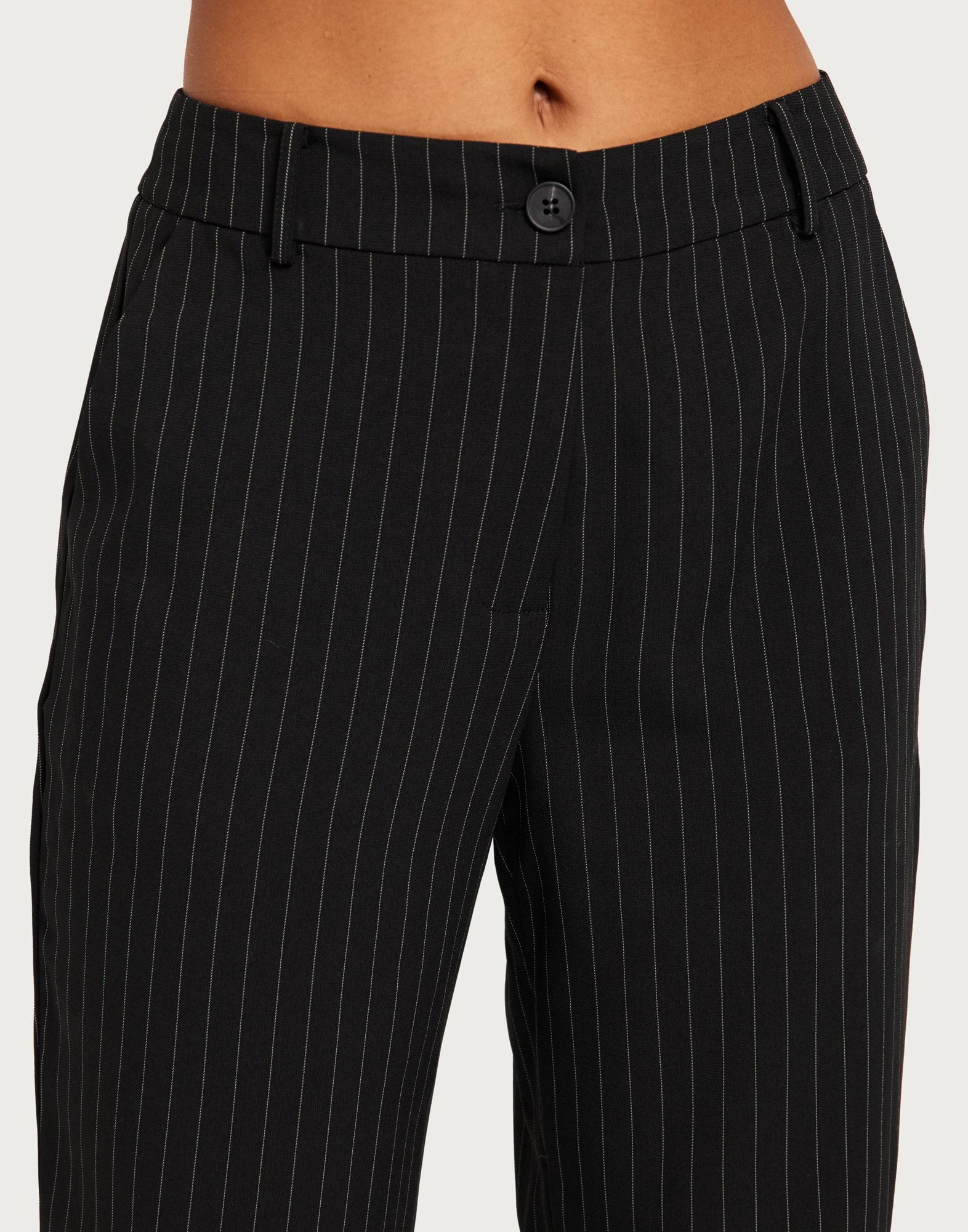 ONLKIYA HW WIDE PINSTRIPE PANT