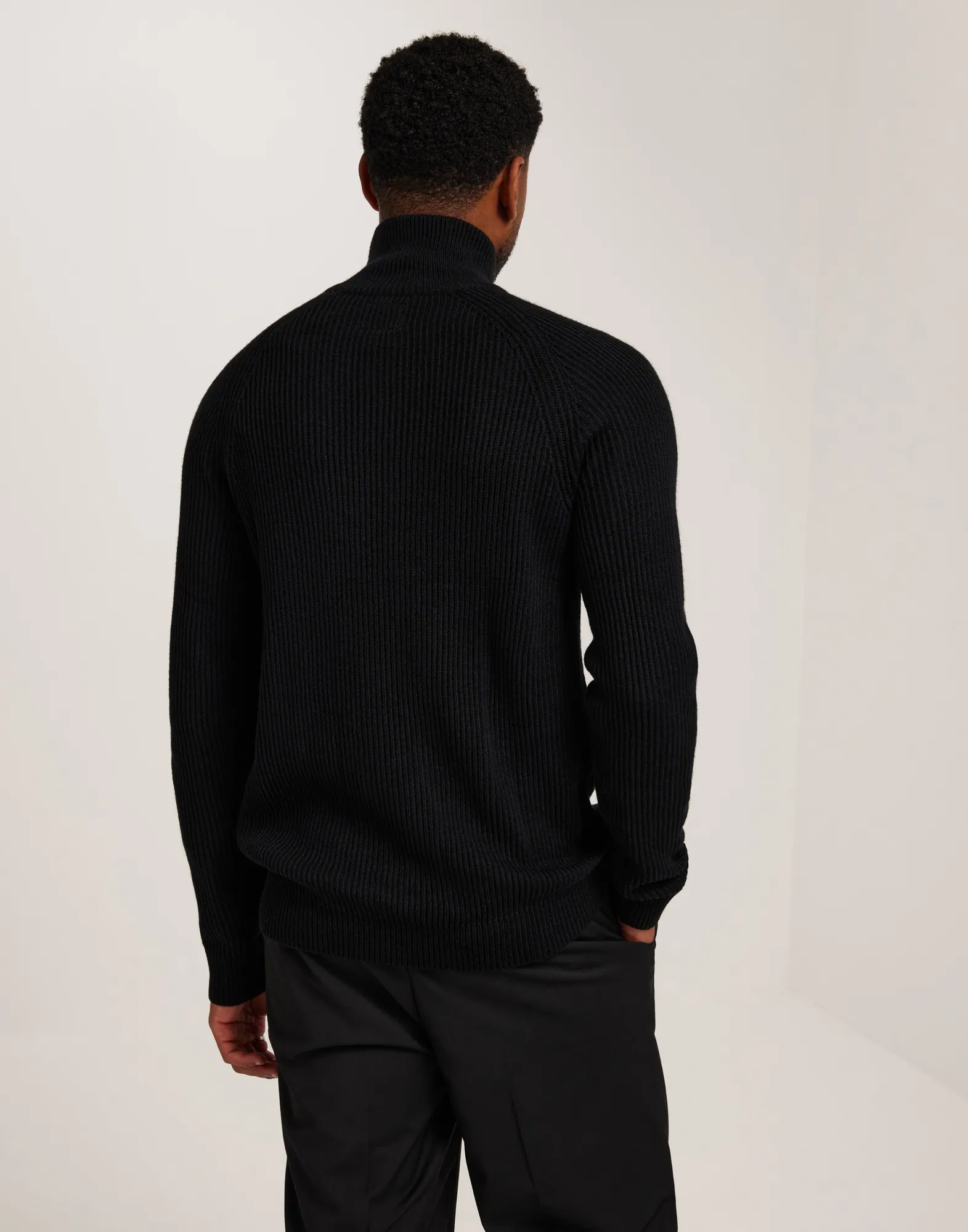 JJPANNEL KNIT HALF ZIP AW23