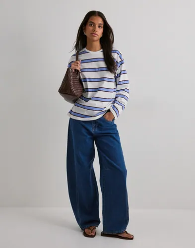 PIECES Pcmila Ls Loose Tee Jrs Noos Bc blusar dam – bild 2