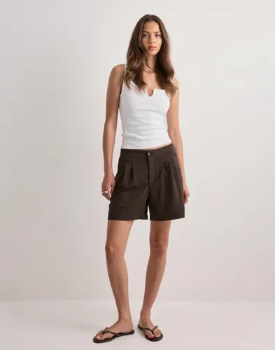 ONLY Onlemmia Hw Pleat Shorts Pnt dam – bild 2
