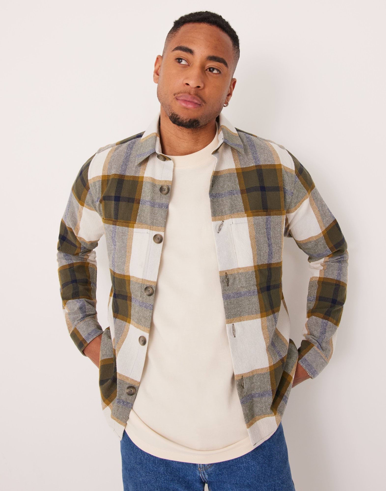 Micah checked overshirt