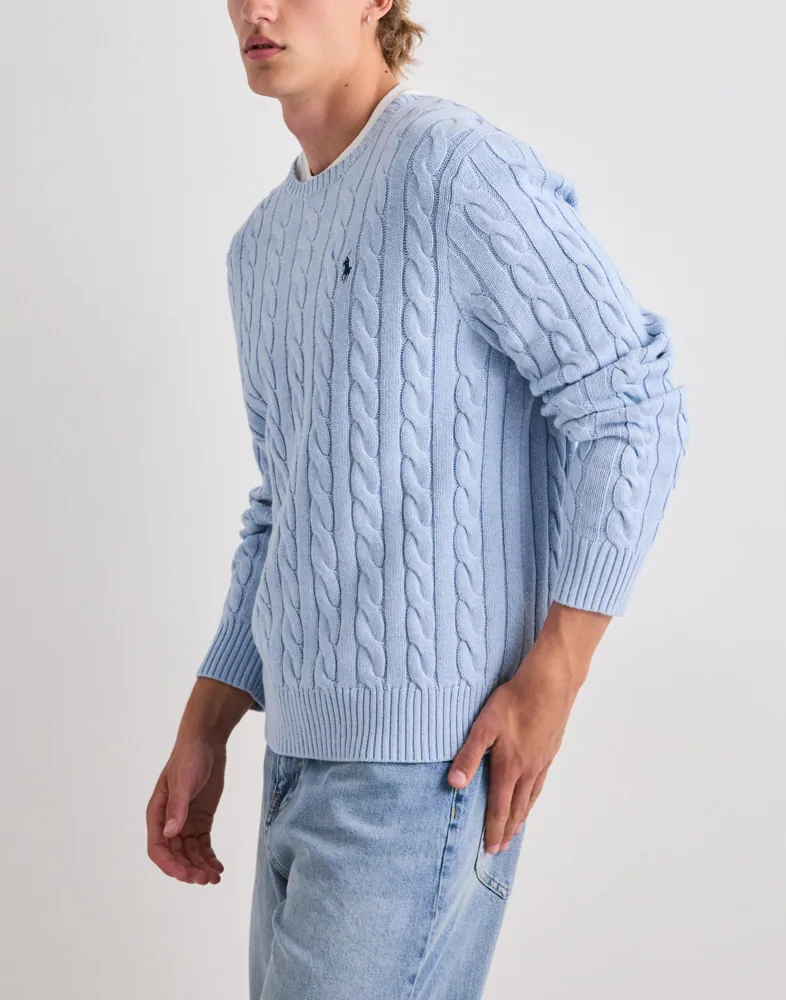 Polo Ralph Lauren Ls Driver Cn-long Sleeve-pullo Stickade tröjor herr – bild 2