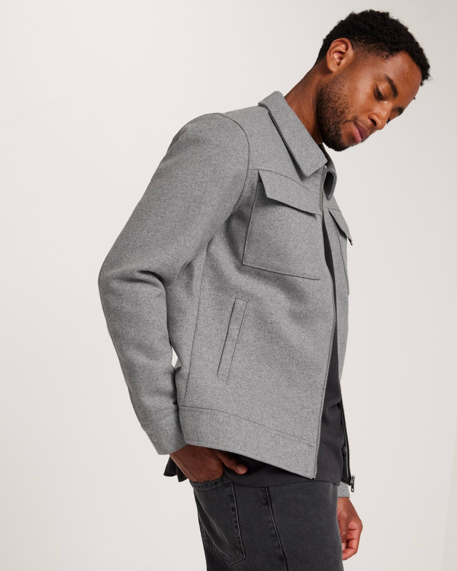 JJEMORRISON WOOL JACKET SN