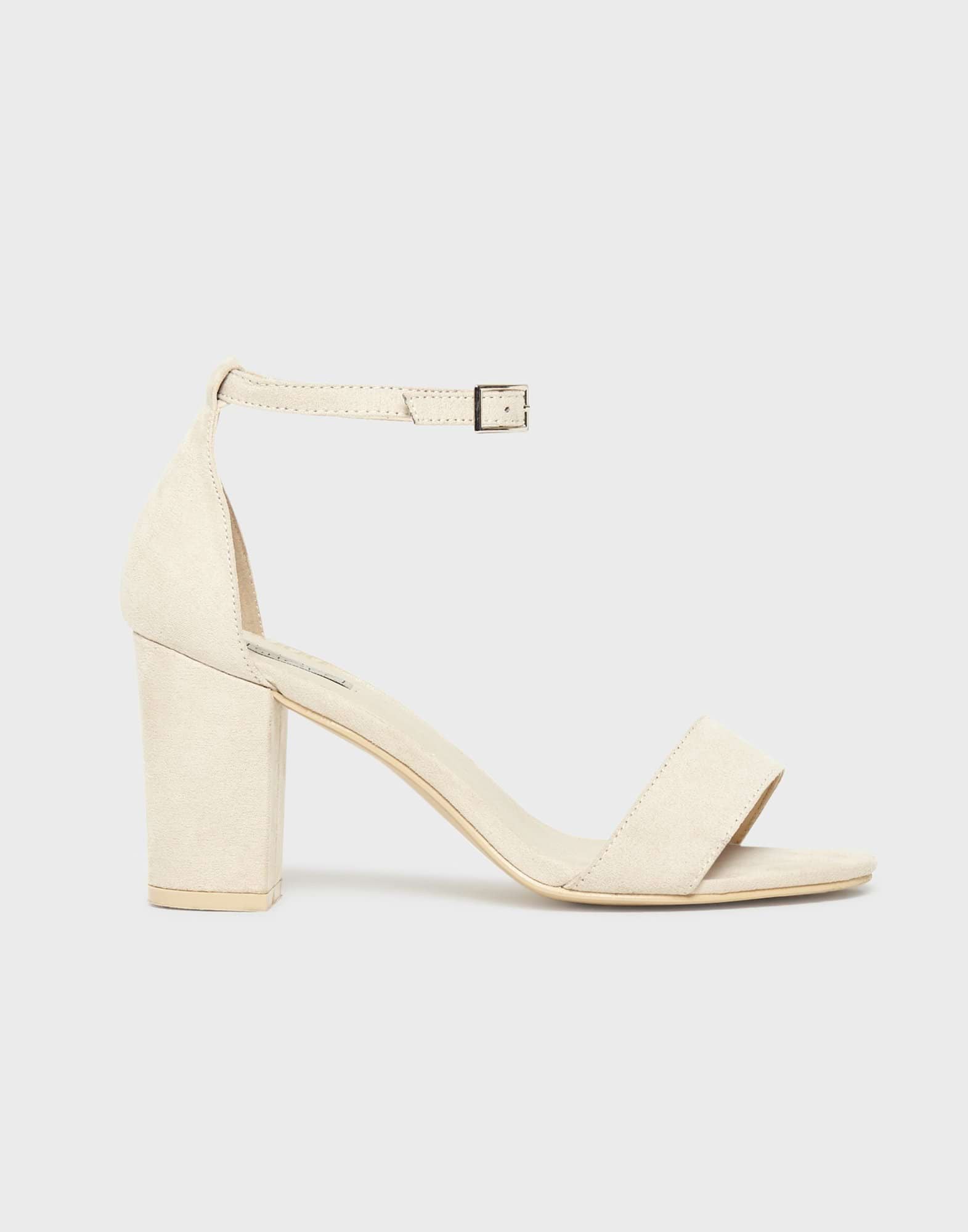 Mid Block Heel Sandal