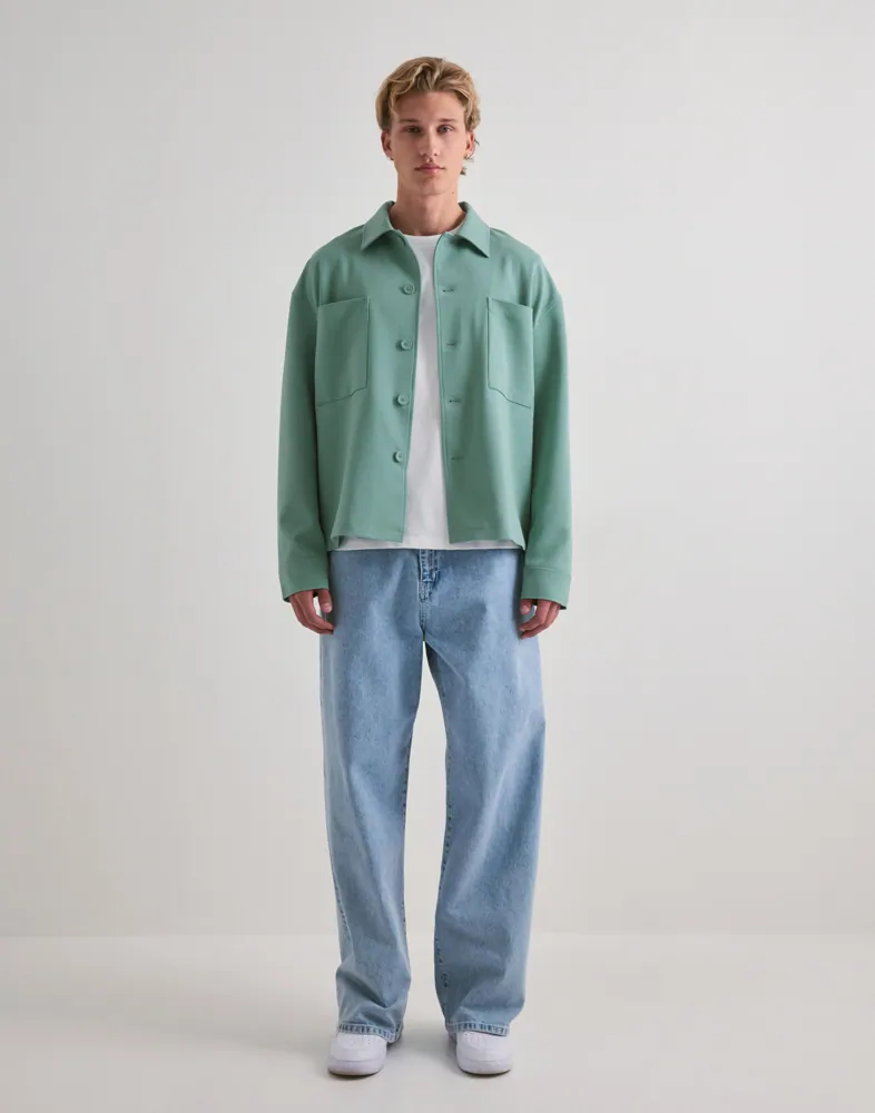 Que Sera Sera Brody Boxy Overshirt Overshirts skjortor & blusar herr – bild 3