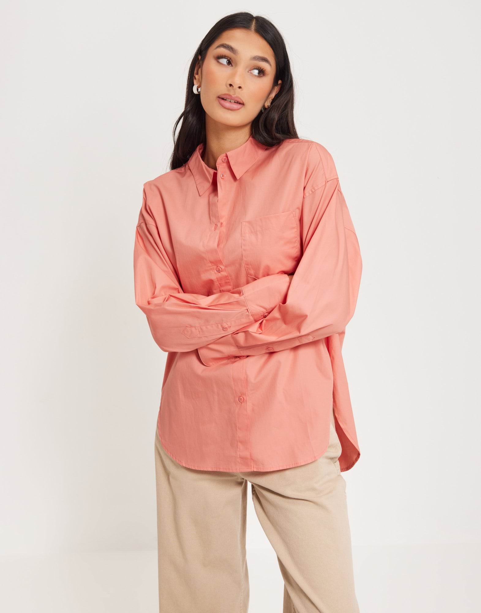 JXJAMIE LS RELAXED POPLIN SHIRT WVN