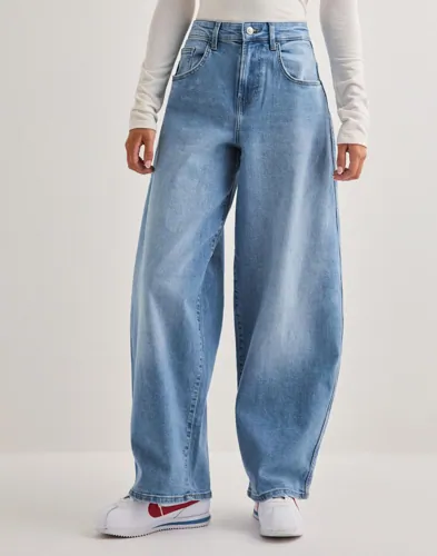 ONLY Onltamy Hw Barrel Dnm Epp raka jeans dam – bild 2