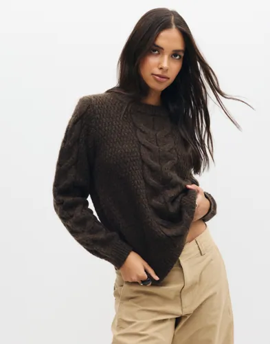 Pcnina Ls O-Neck Knit Noos Bc