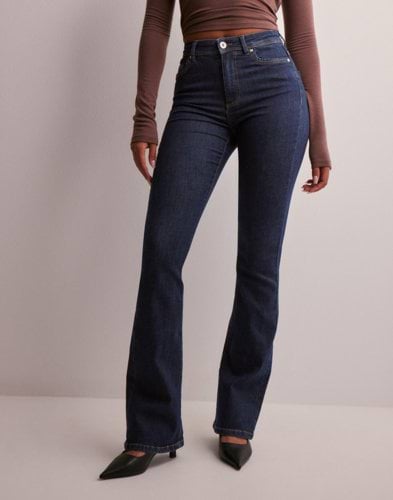 Onlwauw Mw Ank Sparkle Flared Medium Blue Denim