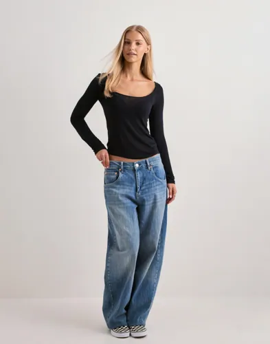 Nelly Soft Wool Blend Scoop Top toppar dam – bild 3