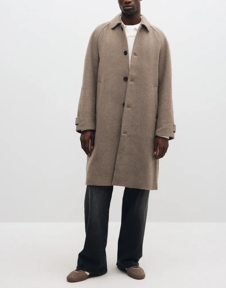 LES DEUX Solid Wool Coat Rockar herr – bild 2