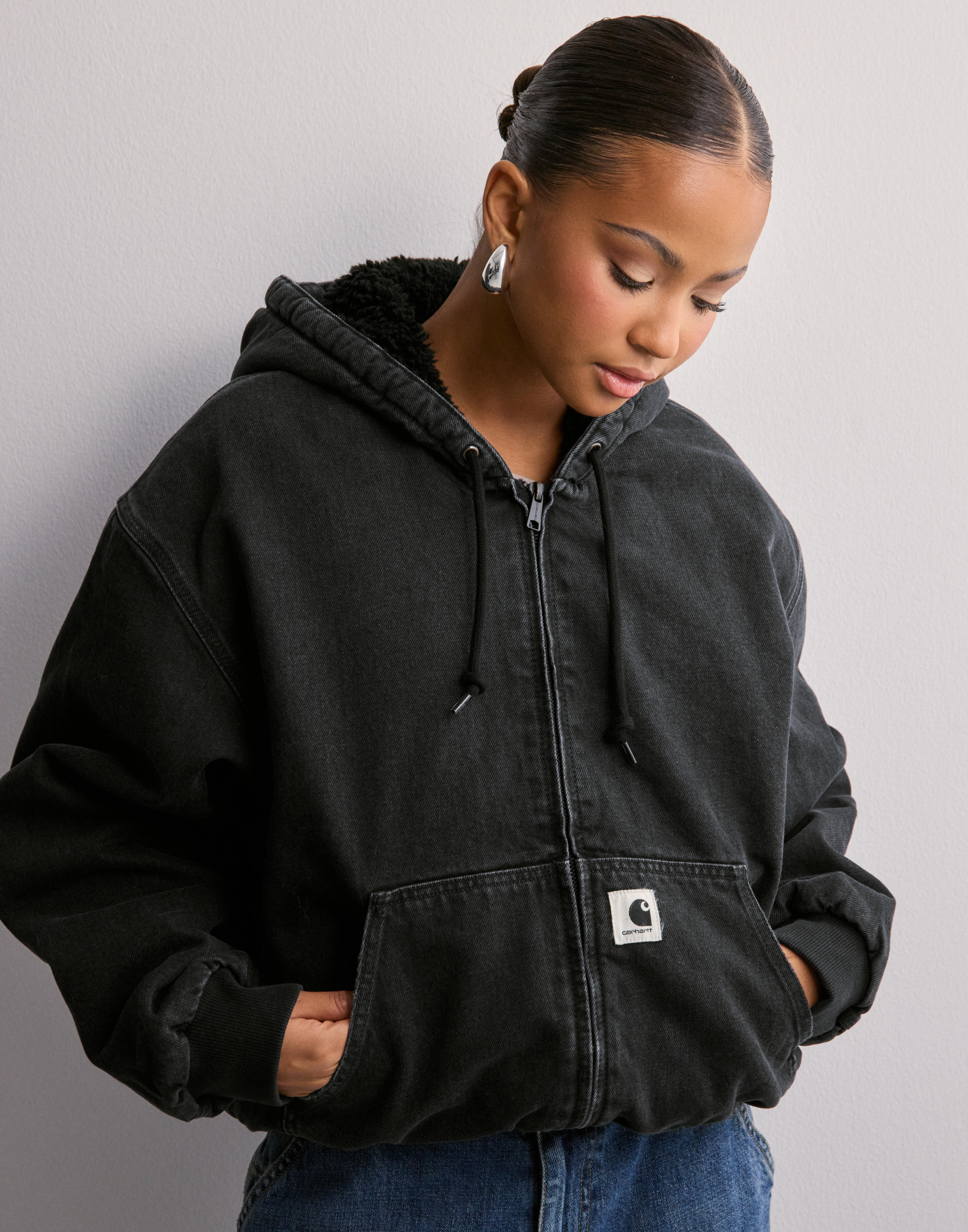 Buy Carhartt WIP W' OG Active Jacket - Black | Nelly.com