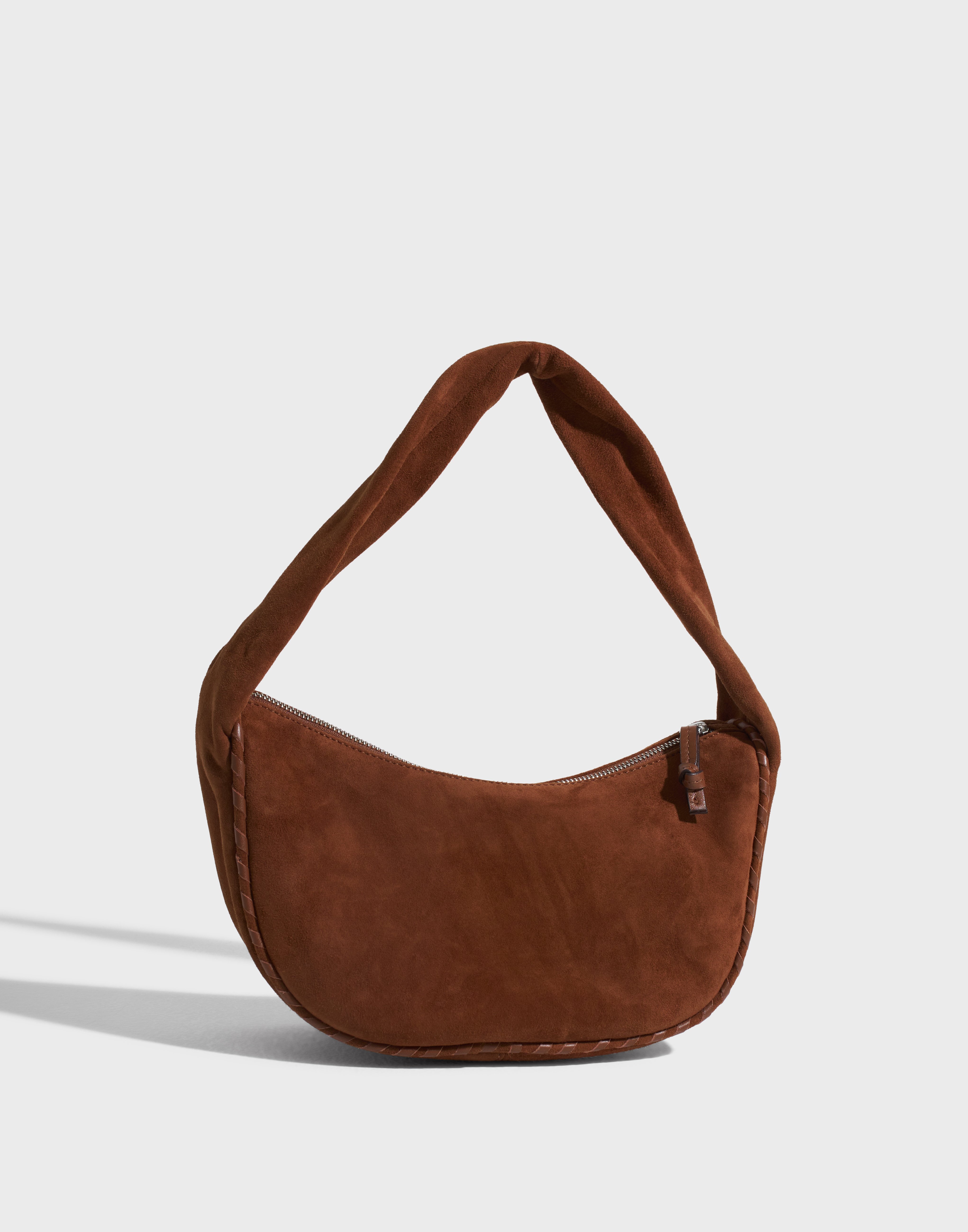 Buy BECKSÖNDERGAARD Suede Talia Bag - *NY*Mocha Brown | Nelly.com