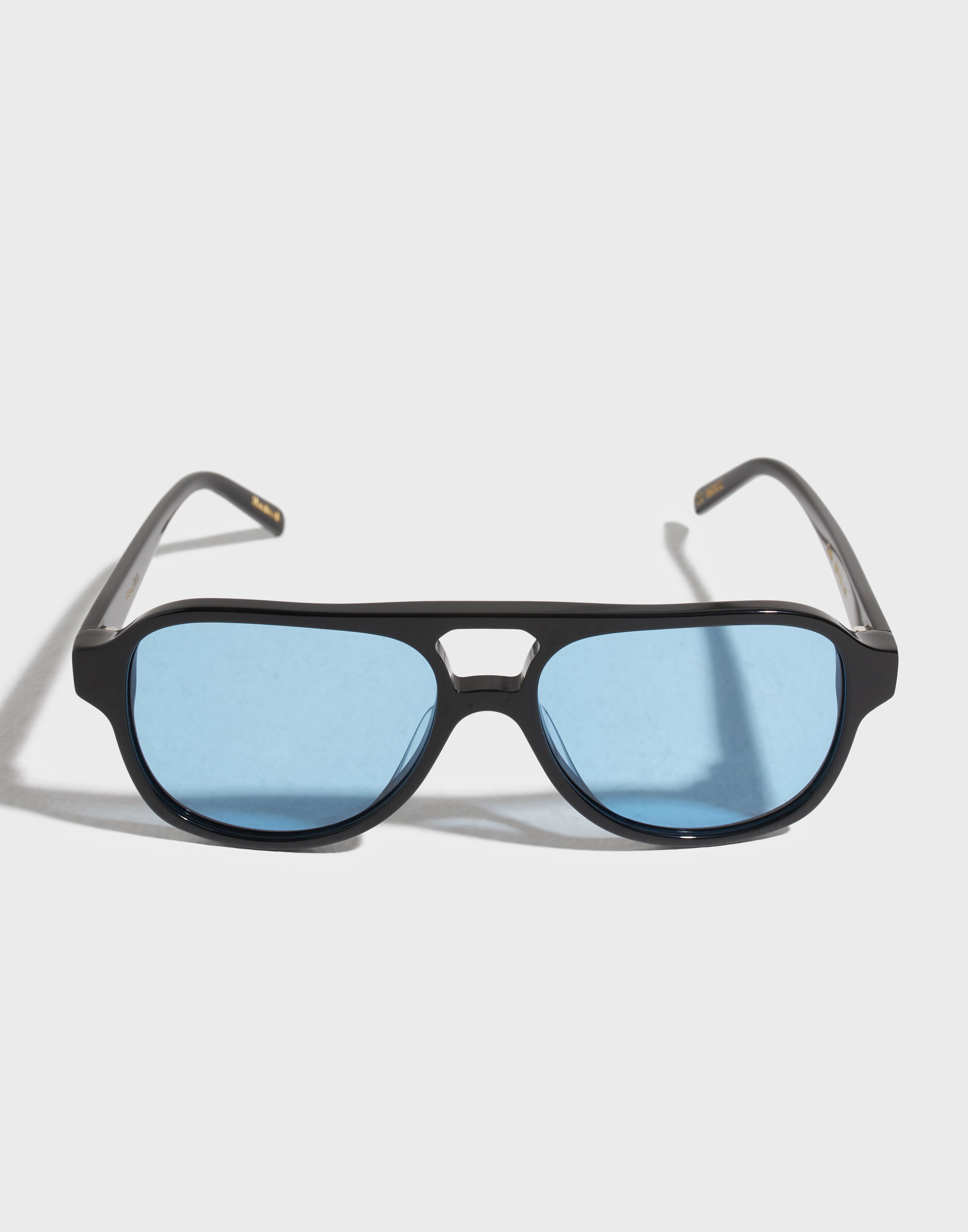 Aviator Sunglasses “Gelo” by Corlin Buy Corlin Eyewear Gelo - *NY*Black/Blue | NLYMAN main image 3