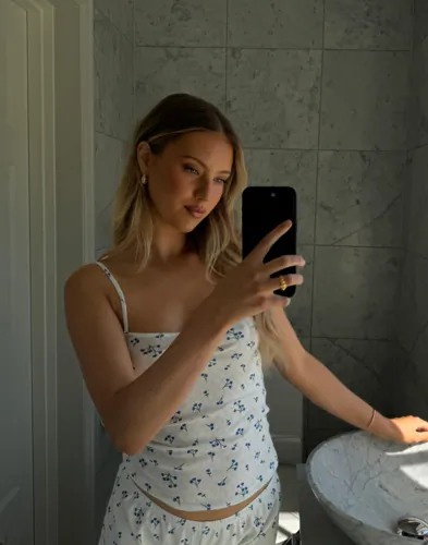 Nelly - Hvid - Cute Print Singlet