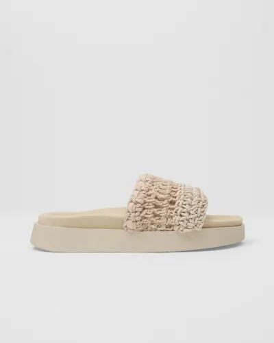Inuikii - Beige - Slipper Loose Knitted