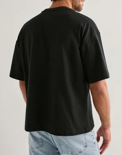 Que Sera Sera Boxy Blank Tee Oversized t-shirts t-shirts - bas herr – bild 2