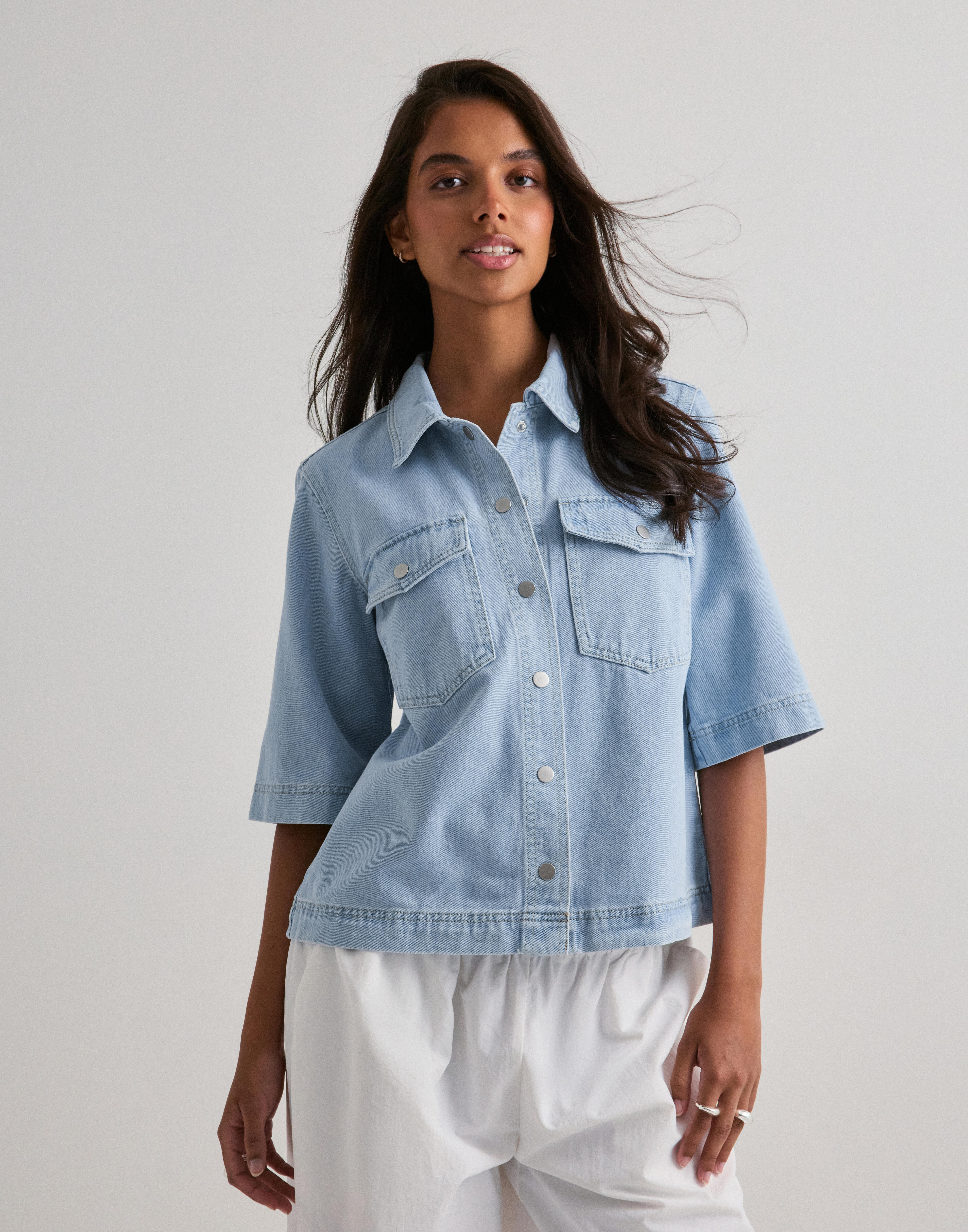 RED CARD Nelly Denim Shirts デニムシャツ シャツ | ZAHNARZTPRAXIS 