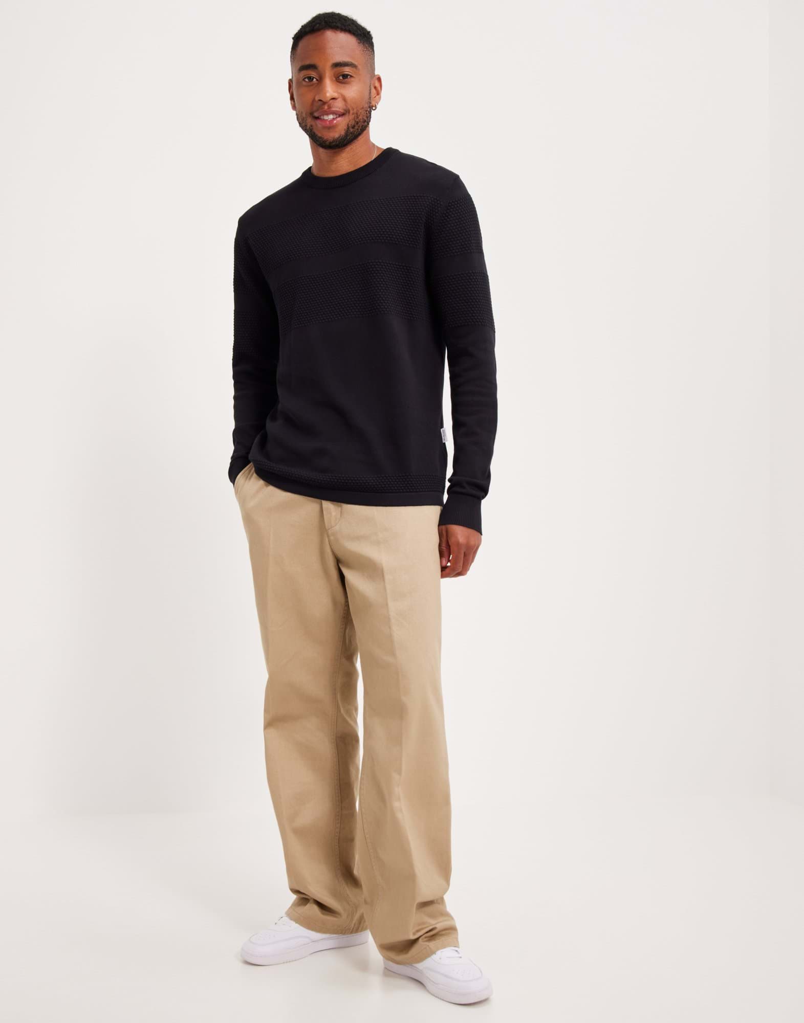 SLHMAINE LS KNIT CREW NECK W NOOS