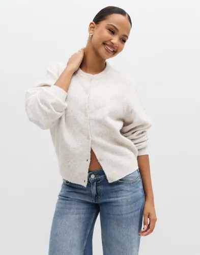 Fuzzy Knit Cardigan 2