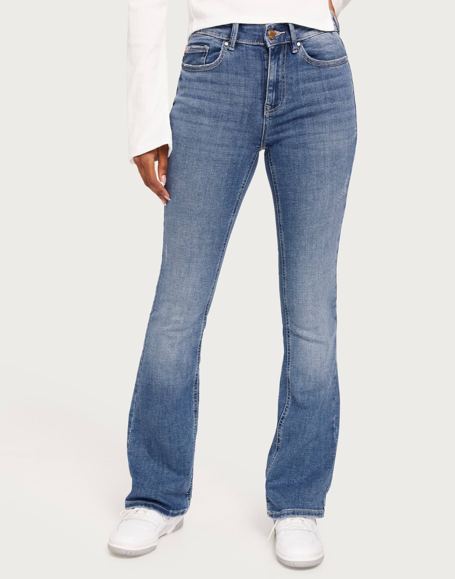 VERO MODA Vmflash Mr Flared Jeans Li170 Ga Noos, zwart, XL / 30L VERO MODA Vmflash Mr Flared Jeans Li170 Ga Noos, zwart, XL / 30L