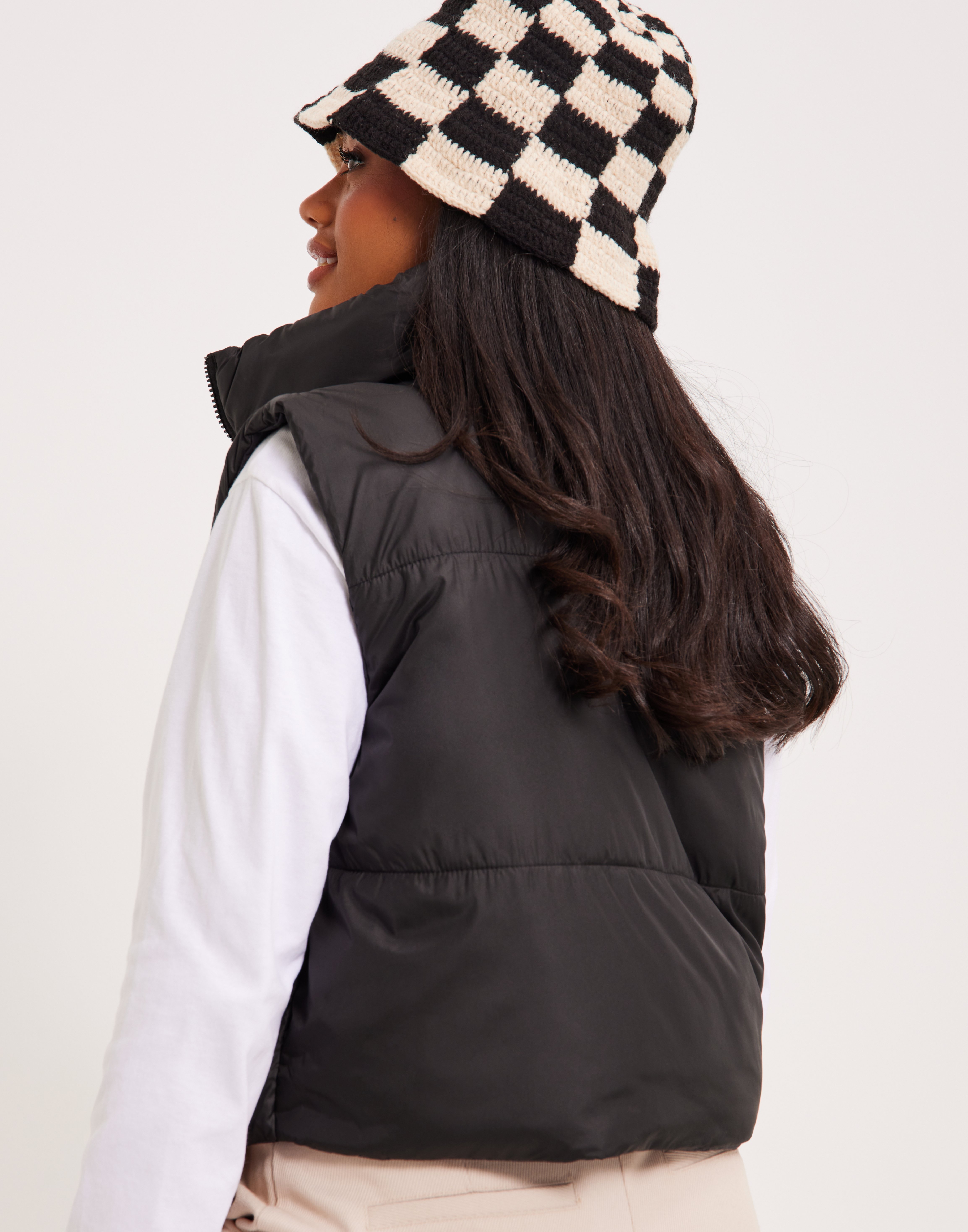 Buy Only ONLRICKY SHORT REV. WAISTCOAT OTW N - Black Phantom