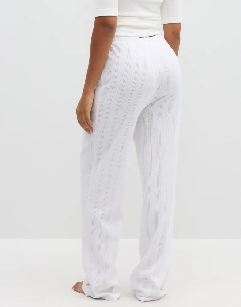 Pcnilla Pointelle Pant Jrs
