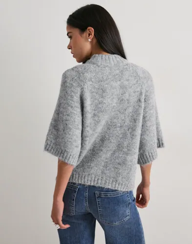 NEO NOIR Benuta Fluffy Knit Cardigan dam – bild 3