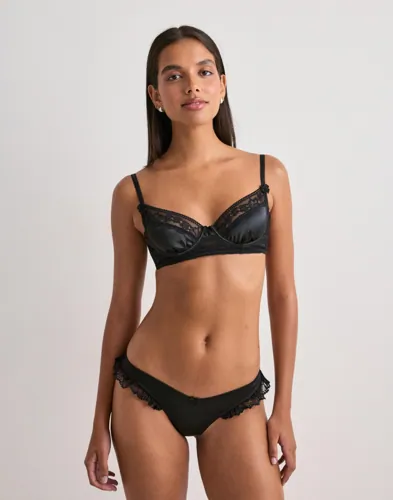 Nelly Silky Romance Satin Thong string dam – bild 3