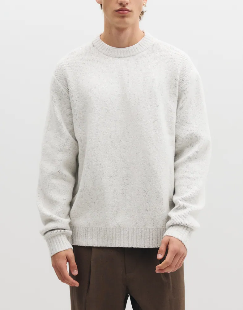 Jorchamberi Knit Jacquard Crew Neck Stickade tröjor