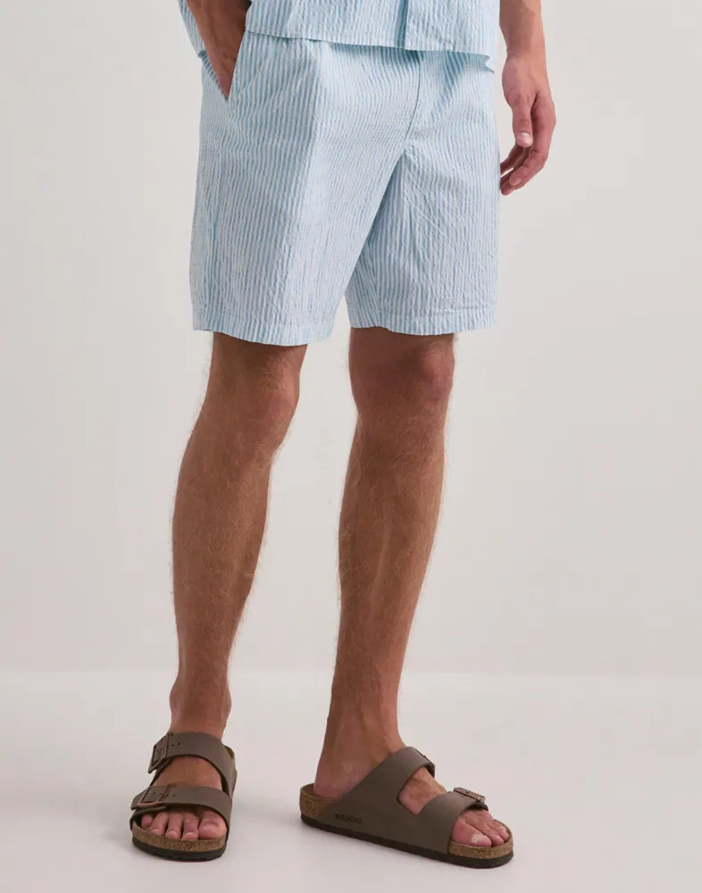 JACK & JONES Jjmilo Seersucker Resort Set Kortärmade skjortor skjortor & blusar herr – bild 2