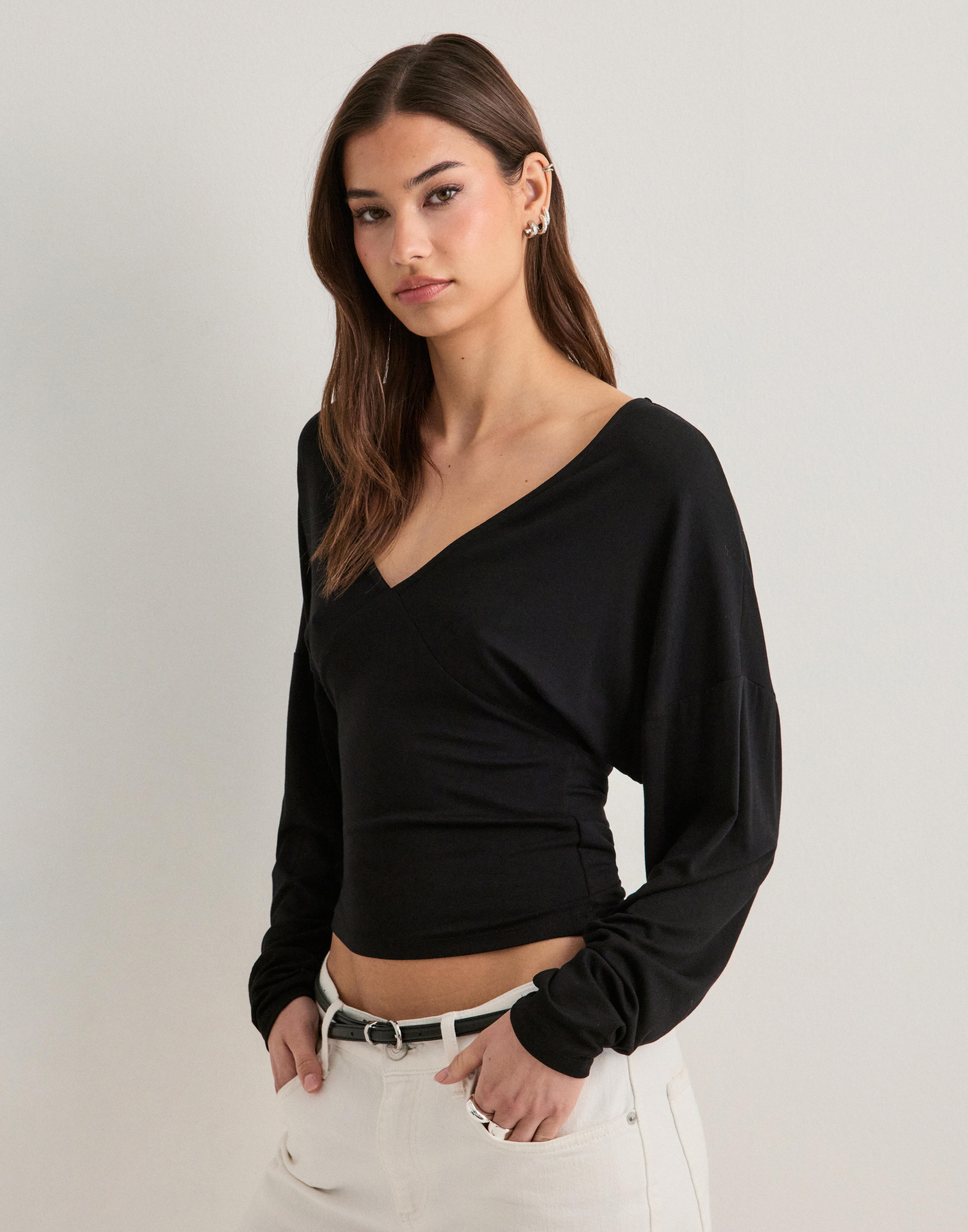 Soft Plunge Top