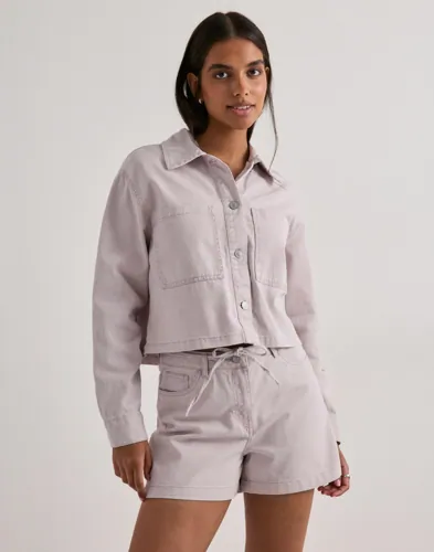 Only - Lilla - Onlnaomi Washed Shorts Otw