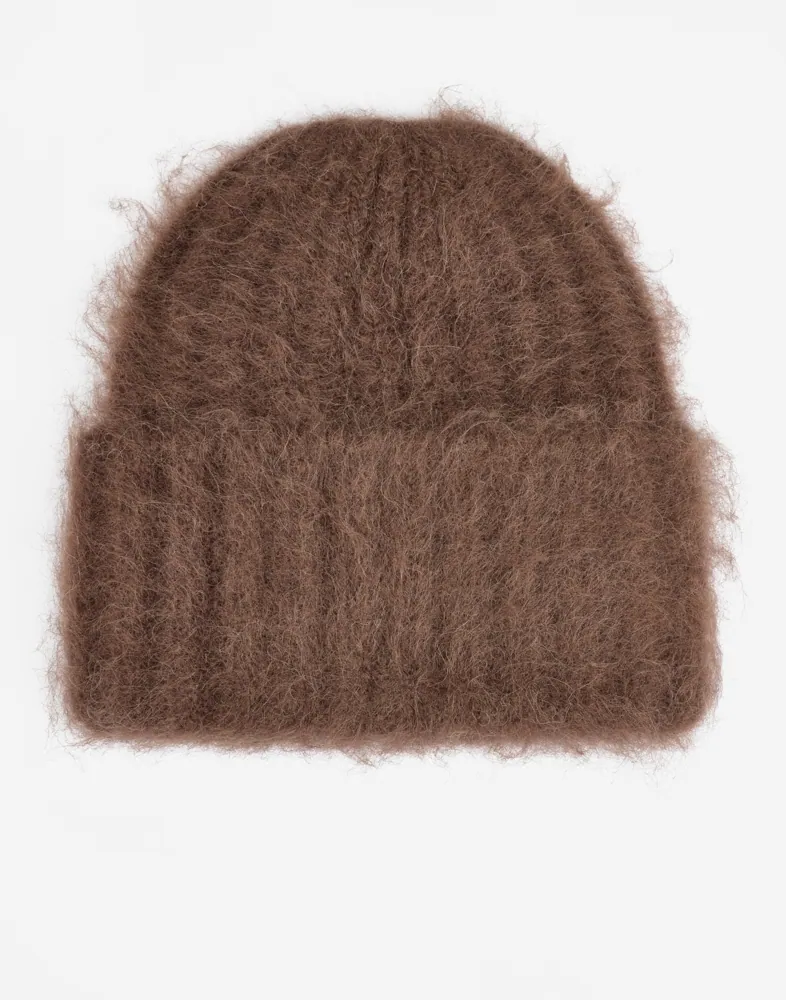 Nelly Alpaca Blend Beanie mössor dam – bild 3