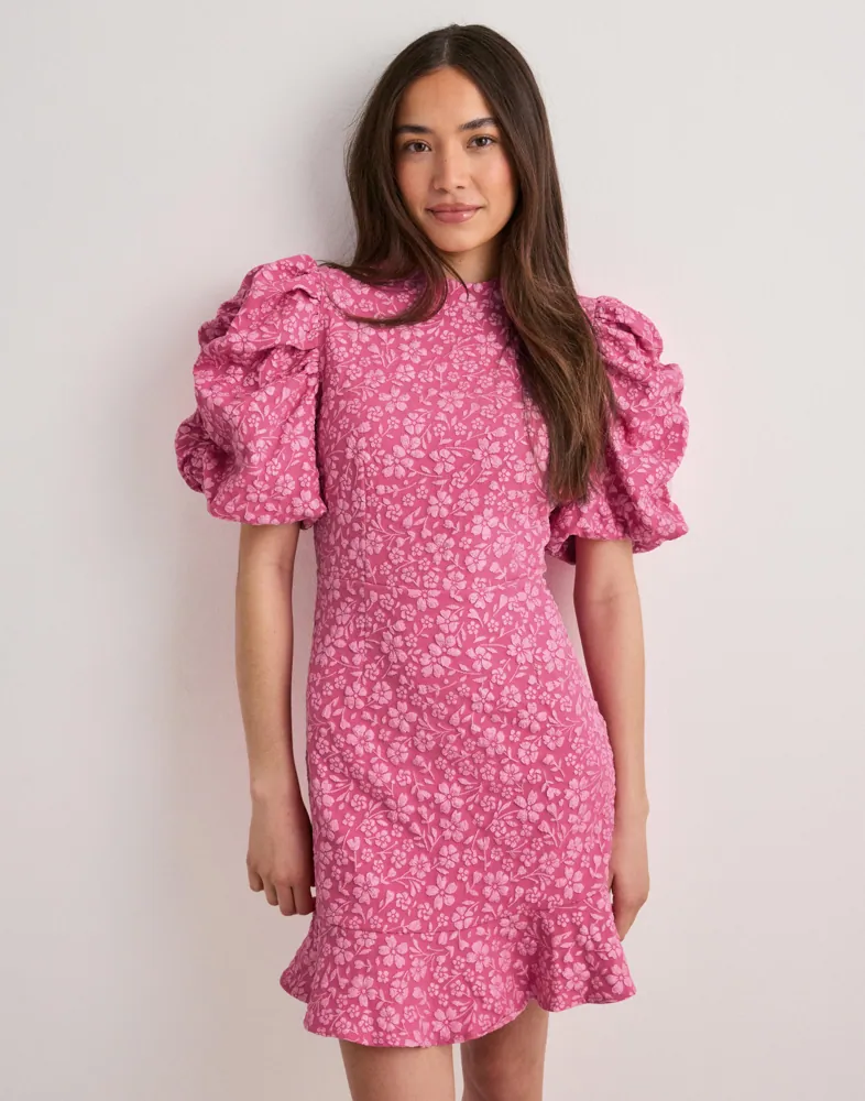 Vmfiona Ss High Neck Short Dress Ex