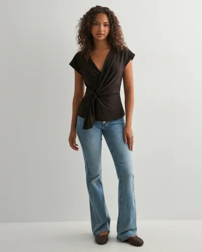 ONLY Onlsilja S/L Twist Top Jrs toppar dam – bild 2
